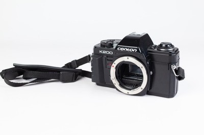 Centon K200 analoge Kleinbild-Spiegelreflexkamera - nur Gehäuse. Manuelle Belichtung, Pentax K Objektivanschluss. Sehr guter Zustand