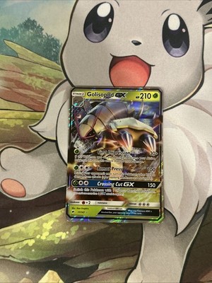 Golisopod GX 17/147 Burning Shadows Sun & Moon Ultra Rare Holo Pokémon TCG NM 