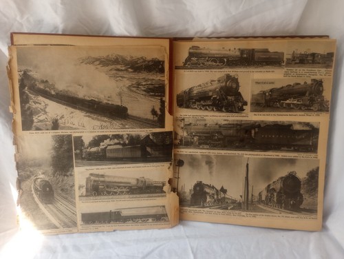 Vtg LOT OF OLD TRAIN RAILROAD Newspaper PHOTOGRAPHS PICTURES + Articles - Picture 3 of 15