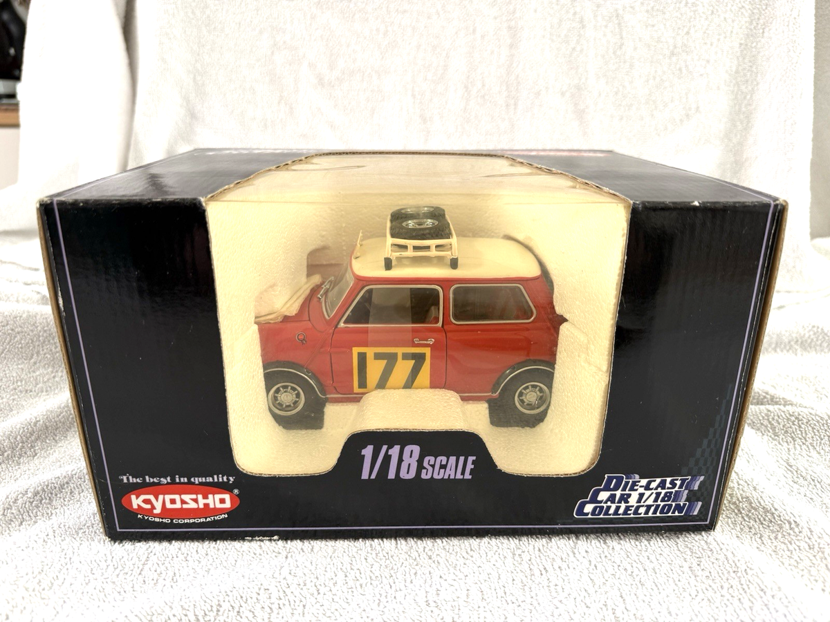 【希少】京商 モーリス ミニクーパー 1275S '67ラリー 1/18 Kyosho Morris Mini Cooper 1275S 67 Rally - 1:18 MIB Rare | eBay