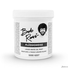 Bob Ross Liquid White Oil Paint Medium 250ml Wet-On-Wet Canvas Base Coat