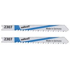 Wolfcraft 2 St&uuml;ck Stichs&auml;gebl&auml;tter BiM U-Schaft Stahlblech Aluminium 2307000