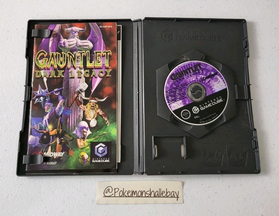 Gauntlet Dark Legacy - Nintendo Gamecube Game *W/ Manual - PAL - MINT DISC* - Image 3 of 3