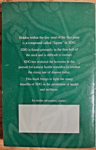 The Miracle of Flaxseed Lignan - The Health Benefits of SDG - Picture 7 of 7