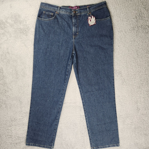 Gloria Vanderbilt Womens Amanda Classic Fit Jeans Size 16 Short Stretch NWT