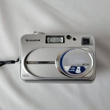 Fujifilm FinePix A210 Digital Camera 3.2MP Silver Tested and Working
