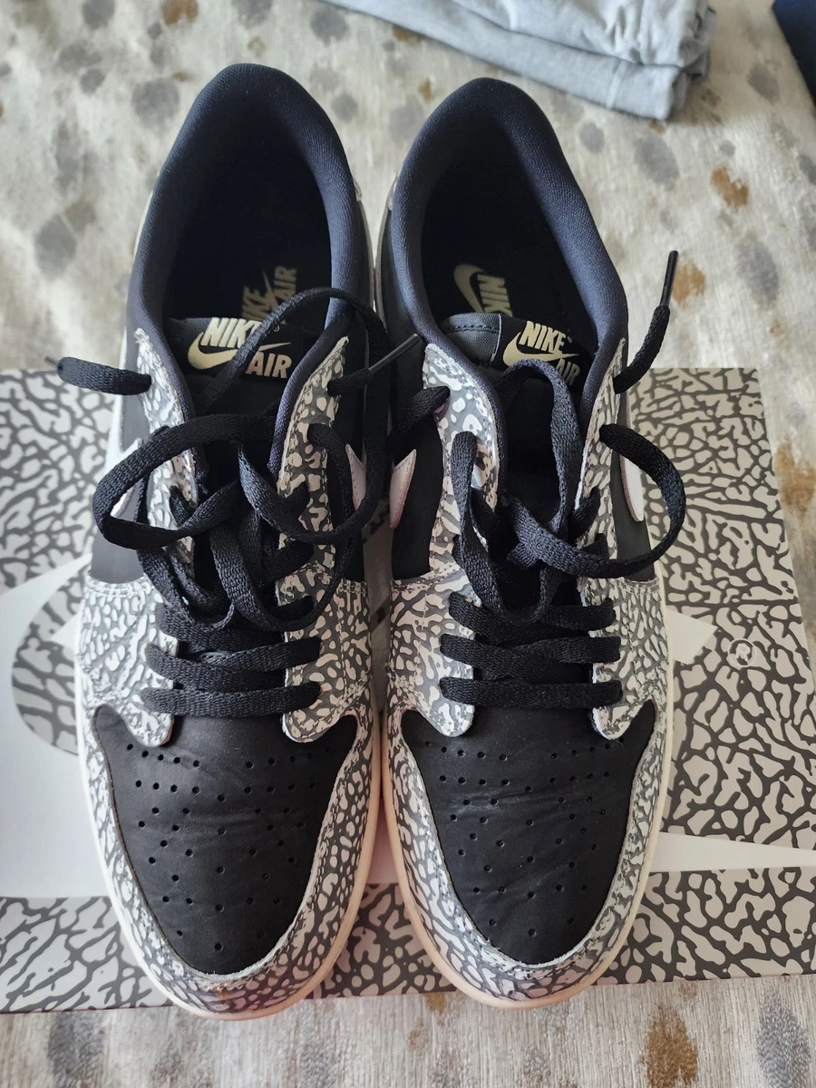 Jordan 1 Retro OG Low Black Cement for Sale | Authenticity
