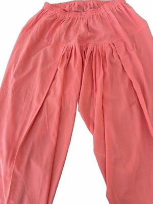 Tangerine Harem Pants Draped Boho M