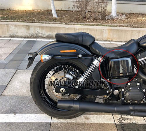 Cubierta de batería para Harley Dyna Super Wide Glide Street Fat Bob Switchback 2006-17 - Imagen 4 de 15