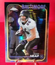 2024 Topps Chrome Football #6 Todd Heap Prism Refractor