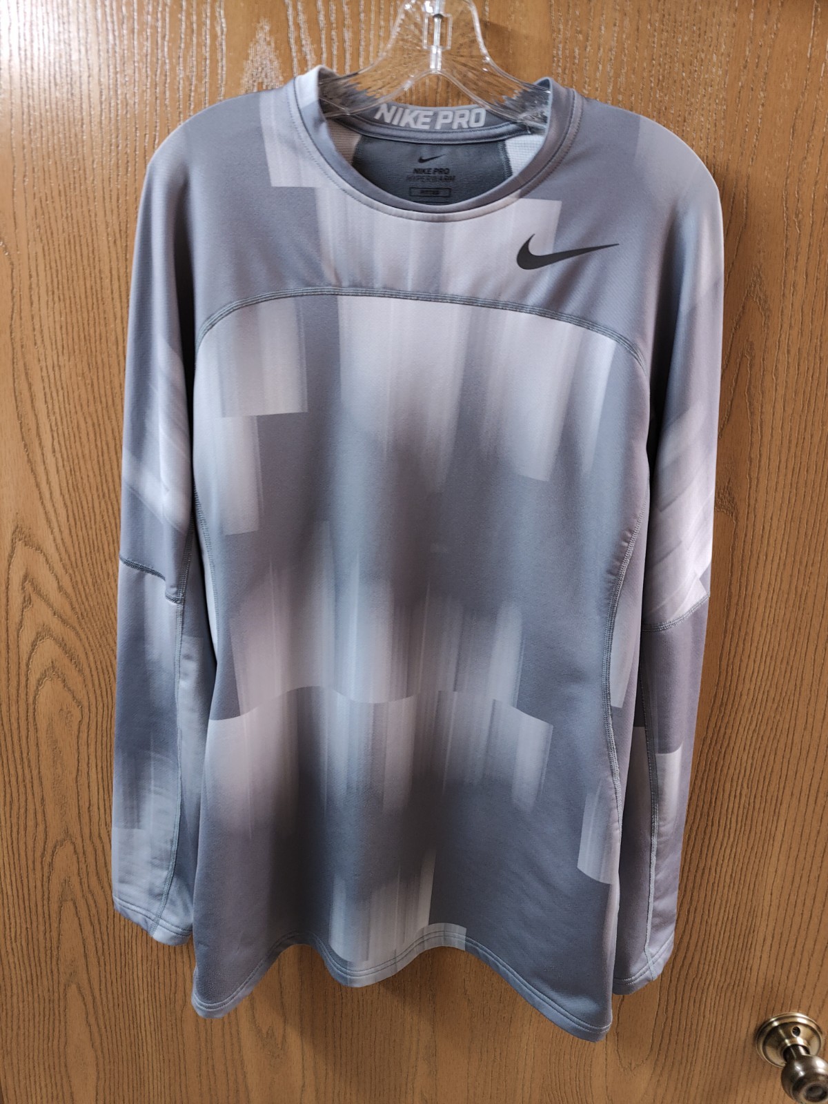 Nike Pro Combat Fitted HyperWarm Compression Shir… - image 1