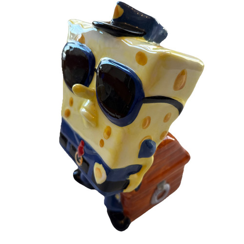 SpongeBob Schwammkopf Polizist Coin Bank - Bild 1 von 7