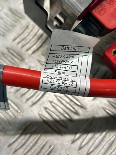 BMW 5 Gran Turismo F07 Positives Batteriekabel 9217036 3.00 Diesel 33195159