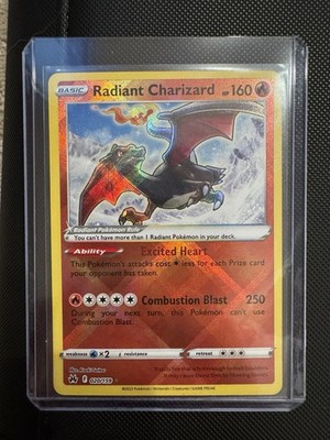 Radiant Charizard 020/159 Crown Zenith Holo
