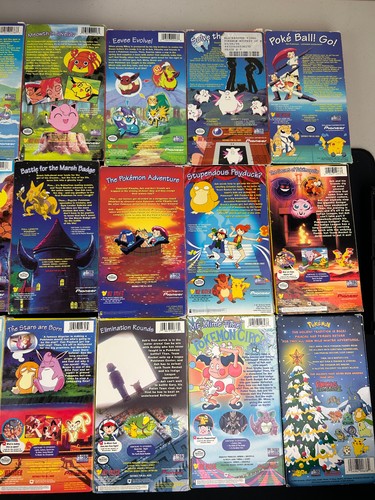 25 Pokemon VHS Tape Lot Indigo League TV Pioneer Viz Video Nintendo - Picture 9 of 18