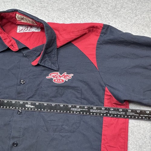 Red Kap Mechaniker Stokes Kia Uniform Herren Arbeit Autohaus Distressed - Bild 9 von 9