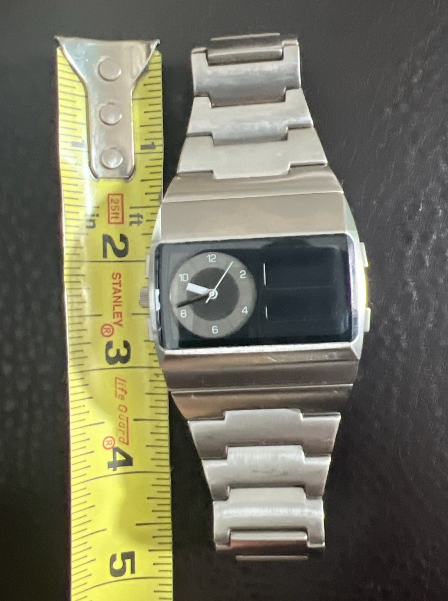 Vintage Vestal Monte Carlo Men's Watch Needs Battery Great