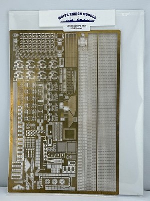 WHITE ENSIGN MODELS PE3525 1/350 SCALE USS HORNET part 1 The Ship Photo Etched