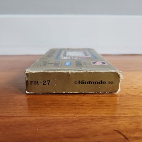 Nintendo Game & Watch Futuretronics Fire FR-27 /w box, foam & manual - read desc