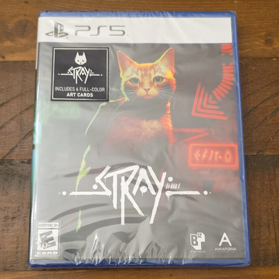 Annapurna Interactive Stray PS5 Action Adventure E10+ Manual Included