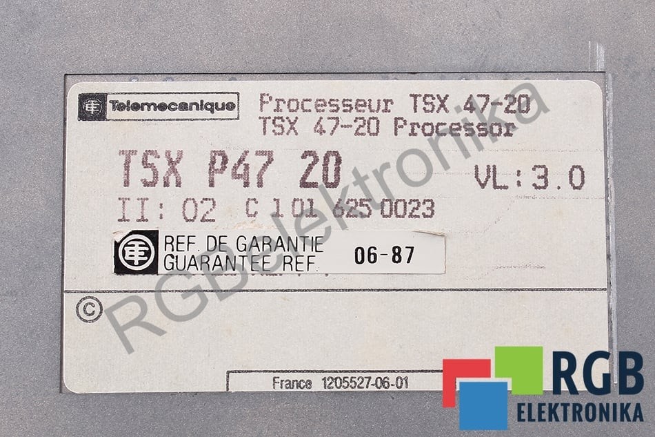 TSXP4720 TSX47-20 TELEMECANIQUE - Reconditionné - Garantie 24 mois