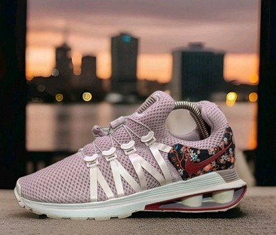 Womens Nike Shox Gravity Running Shoes Sz 6 Used AQ8554 600 Cherry Blossom