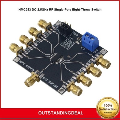 HMC253 DC-2.5GHz RF 1-Pole 8-Throw Switch GASS MMIC SP8T Non-reflective Switch #