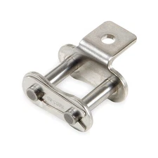 TSUBAKI 60ASA1CL Attachment Link,Tab,A-1,SS,PK5 1YKJ2