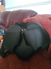 AZA Bat Wing Gothic Leather Backpack