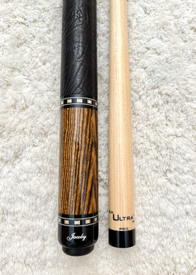 Jacoby Pool Cue w/ 11.75 or 12.75 Pro Shaft (Bocote Wood w