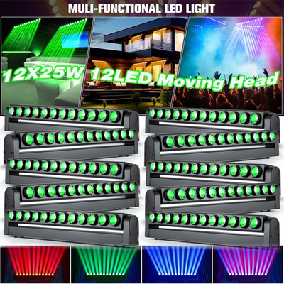 #ad #ad 300W 12LED Swing Dot Beam Wall Washer Light RGBW Stage Moving Head Light Club DJ $669.99