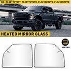 Pair & Driver Passenger Side Mirror Glass For 2015-2020 Heated Ford F150 Backing