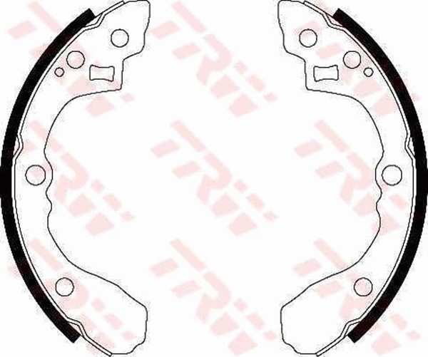 TRW Bremsbackensatz GS8439 FüR DC Cerato TD RIO KIA 2 1 16V Cvvt-image