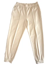 NWT Eileen Fisher Women's Ankle Jogger Pants Tercel Almond Pockets S 6,8