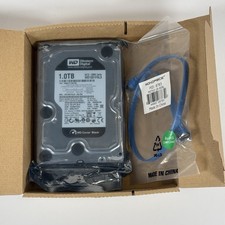Western Digital Caviar Black 1TB SATA 7200RPM 32MB 3.5" HDD WD1001FALS + Cable
