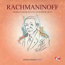 RACHMANINOFF - MOMENTS MUSICAUX 3 IN B MIN 16 NEW CD