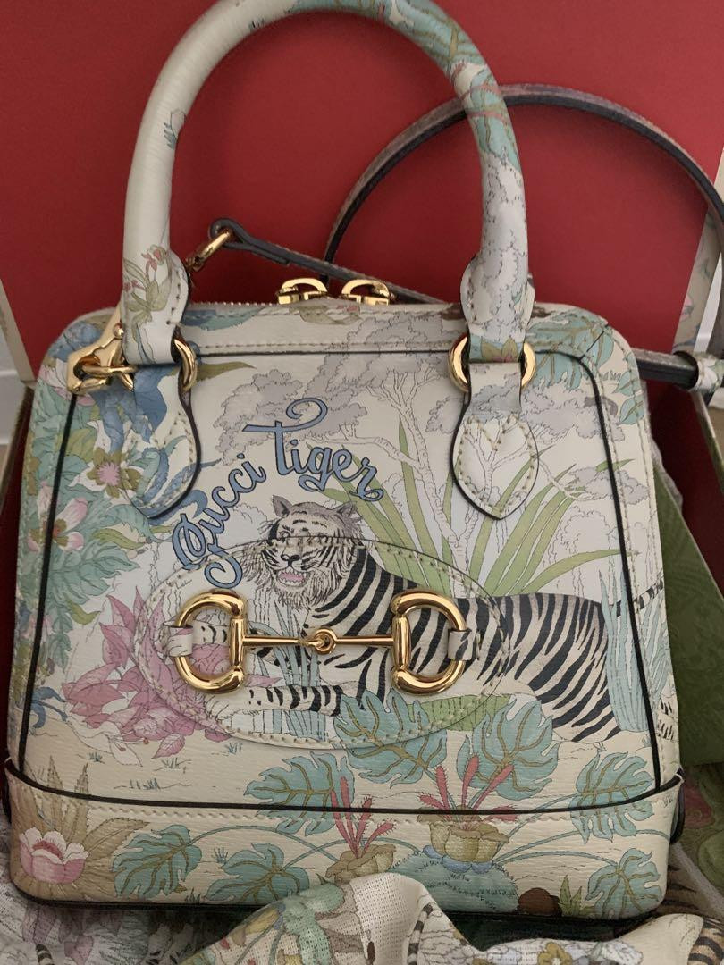 GUCCI Bag GUCCI HORSEBIT GUCCITIGER MINI BAG TIGER BIRD GG 0221b 
