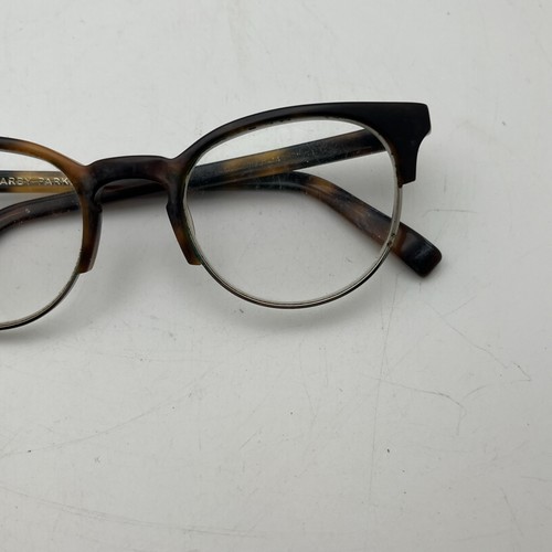 Gafas de sol redondas plateadas tortuga Warby Parker Ripley 3225 marco solo 48-21 140 - Imagen 12 de 12