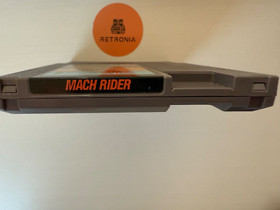 Mach Rider Nintendo Nes Game Cart Mattel 3 Schrauben GBR Version mit H&uuml;lle getestet