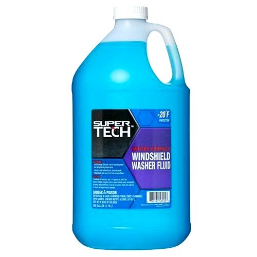 Super Tech Windshield Washer Fluid, Winter Formula 20F 1 Gallon eBay