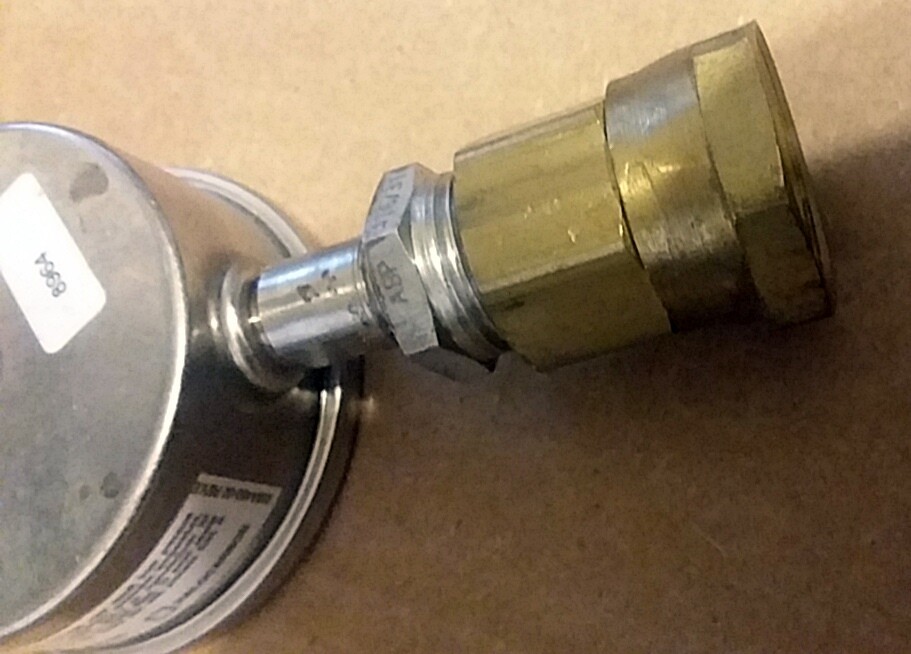 Ashcroft 1008 Bottom Connect Welded AISI 316 Tube and Socket 0200 PSI