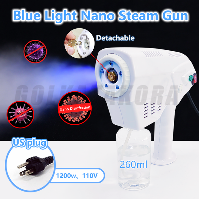Usb 800ml Large Capacity Portable Bluelight Nano Steam Spray Gun Sprayer Machine For Sale Online Ebay