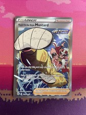 Pokemon Card Rapid Strike Style Mustard TG27/TG30 Brilliant Stars Near Mint