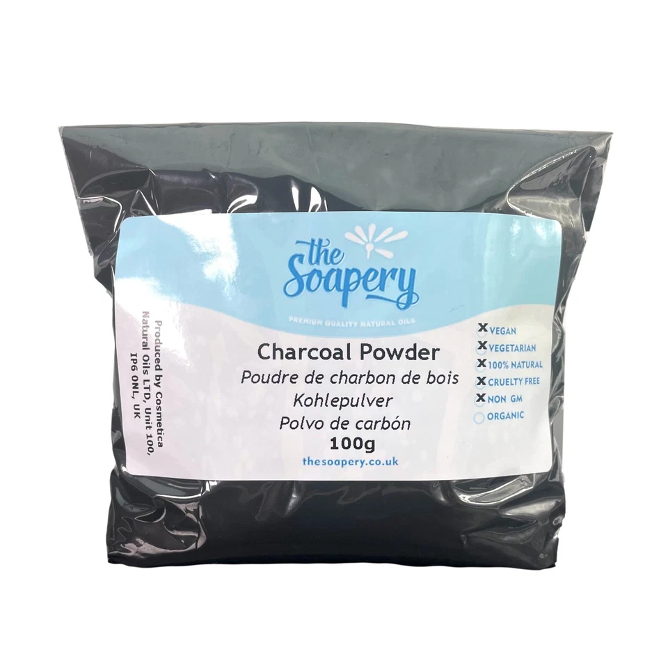 Carbone attivo in polvere - 100% puro e naturale