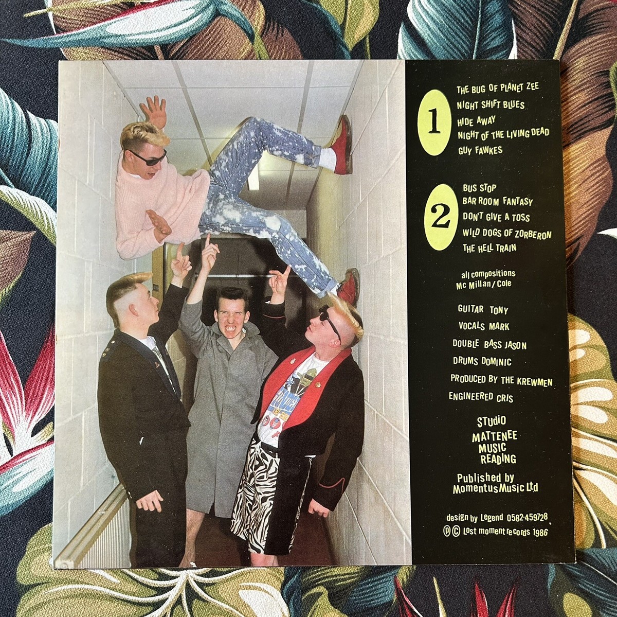 The Krewmen ‎– The Adventures Of The Krewmen Psychobilly Original