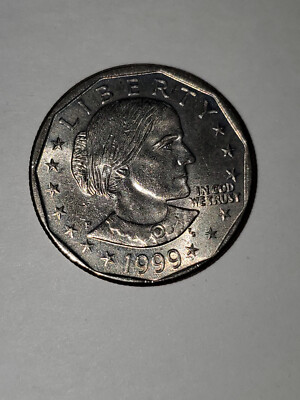 Susan B Anthony 1999 P Dollar with Wide Rim at Top | eBay