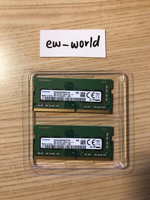 2 X Samsung 8GB DDR4 3200MHz M471A1K43DB1-CWE SODIMM Laptop Memory