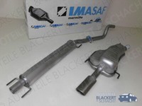 Imasaf Auspuffset Ab Kat FüR Opel Astra G 2.0 Dti 16V+2.2 Dti Fliesheck Bj 03-05