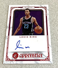 2020-21 Panini Chronicles Excalibur Apprentice Auto #APR-LKG Louis King Kings