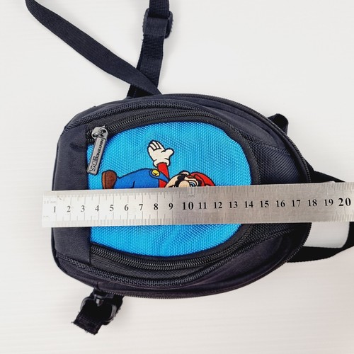 Super Mario Nintendo DS Console Small Travel Case Carry Bag Backpack 2010 - Picture 15 of 15